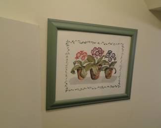 Floral print, with thrice the florals