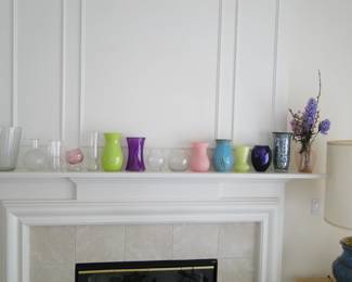 A variety of vases