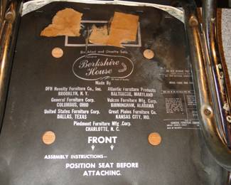 Bershire House is the maker of the vintage table and chair set