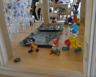 Clown figurines