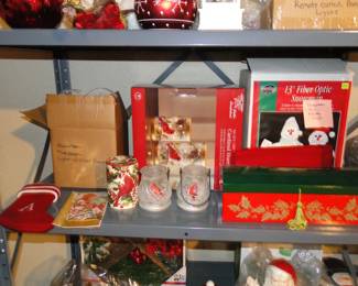 All Christmas items are in pristine condition