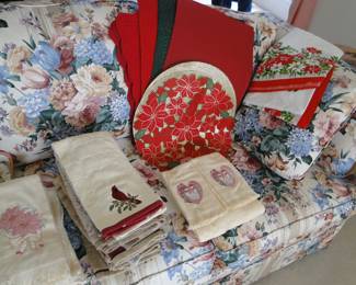 Wonderful and pristine, holiday items for decorating too