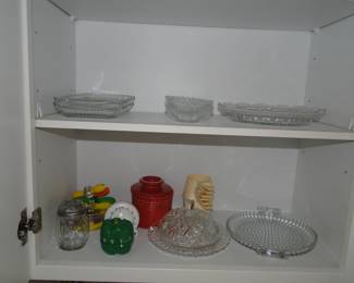 Glassware for serving and storage
