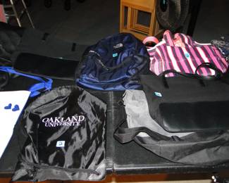 Totes and carryon bags too