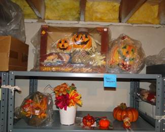 Fall and Halloween items are also clean and neat and in pristine condition
