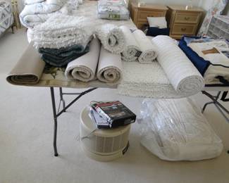 Area rugs and air purifier