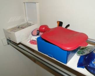 Small amount of medical items too