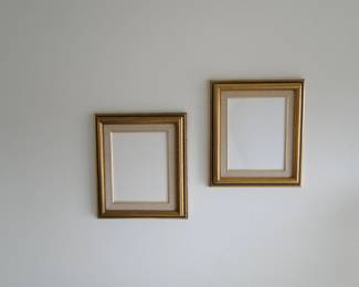 Empty frames, waiting to be filled