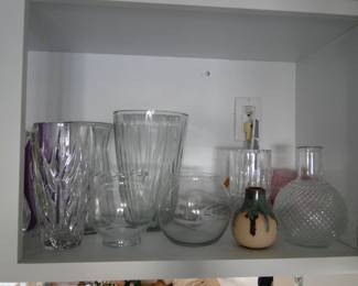 Various glassware