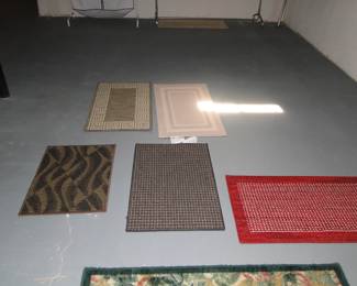 Area rugs are also for sale too