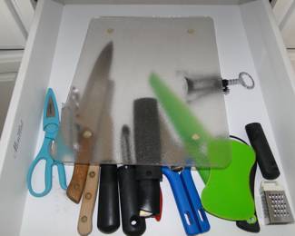 Of course we are going to  be offering some great pieces of cutlery and other kitchen essentials