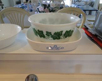 Vintage Hazel Atlas, and Pyrex