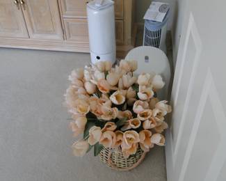 More faux floral tulips