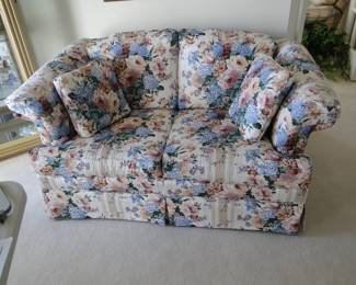 Floral loveseat, lets make a deal!