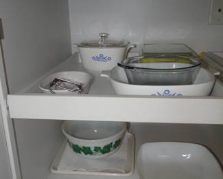 Pyrex, and Corning ware and more