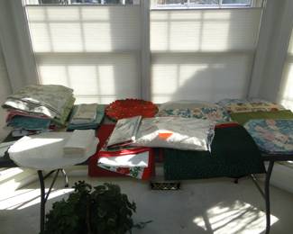 Tablecloths, and placemats