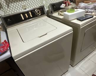 Maytag Heavy Duty washer and dryer