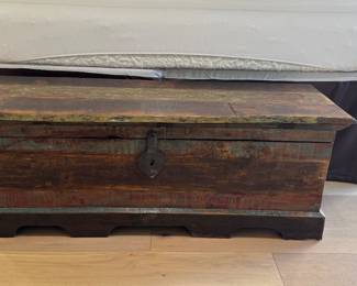 Artisan made chest