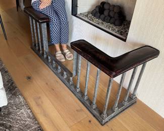 Custom-made Fireplace bench