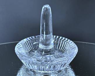 Waterford crystal ring holder