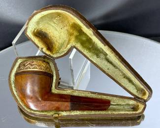 Antique CPF French Briar Pipe. Colossus Pipe Factory