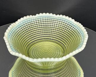 Antique vasaline bowl