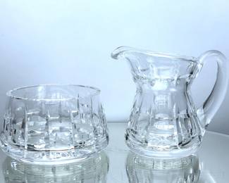 Waterford Open Sugar & Creamer