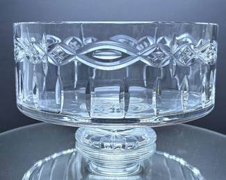 Large footed Waterford Crystal Bowl