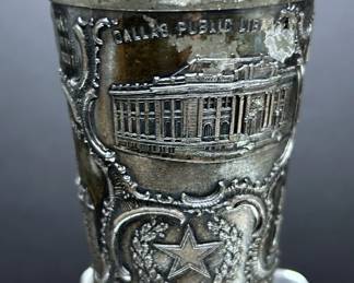 Anitque Dallas, Texas Souvenir Cup