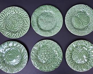 Majolica plates from Portugal