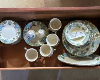 Metlox Poppytrail China Set - 50 Pieces