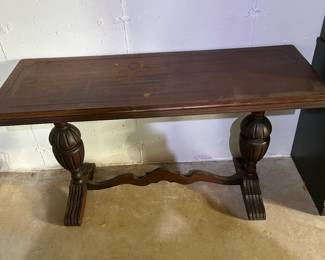 Vintage Jacobean Style Coffee/Console Table
