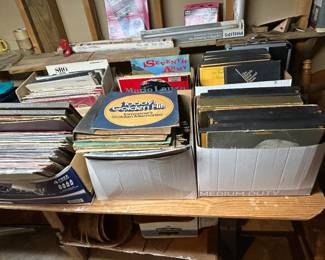 Incredible Selection of Vintage Vinyl Records