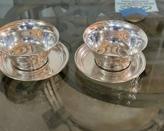 Great Selection of Serving Pieces in Sterling, Sterling Weighted and SIlverplate