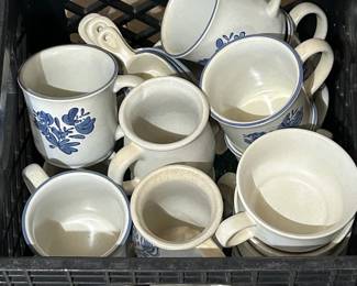 Pfaltzgraff Yorktowne Stoneware Dishes - 85 Pieces