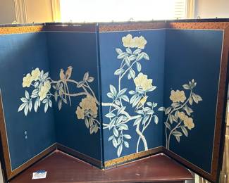 Four Panel Folding Screen