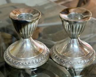 Great Selection of Serving Pieces in Sterling, Sterling Weighted and SIlverplate