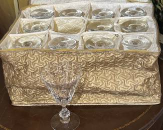 Beautiful Set of Crystal Glasses