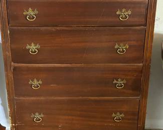 Vintage Mahogany Dresser