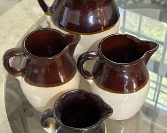 A Great Selection of Vintage and Antique Stoneware Pottery
