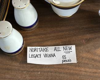 Noritake Legacy Vienna China Set - 55 Pieces