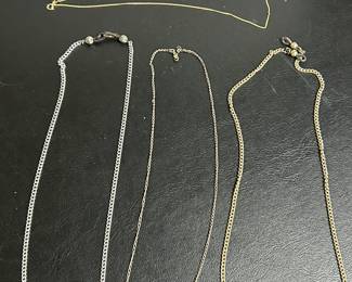 Gold and Sterling Chains - Spot Priced