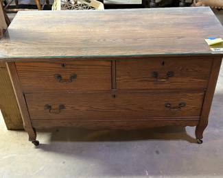 Vintage Tiger Oak Dresser