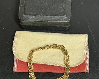 Solid Gold Chunky Chain Bracelet - Spot Priced