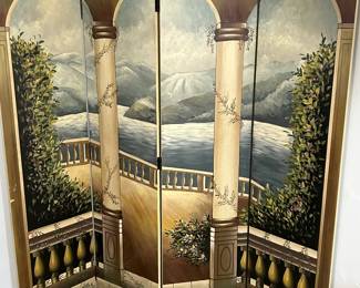 Four Panel Room Divider