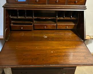 Gorgeous 19th Century Antique Secretary Desk