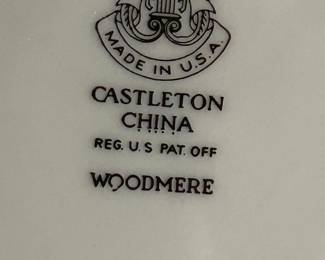 Castleton Woodmere China Set - 64 Pieces