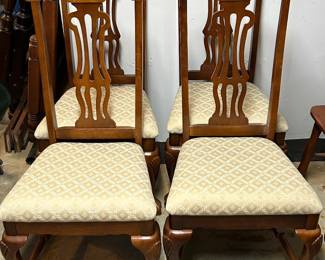 Set of Four Chippendale Dining Chairs