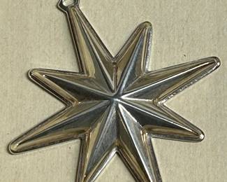 Sterling Silver Reed and Barton Ornament - Spot Priced