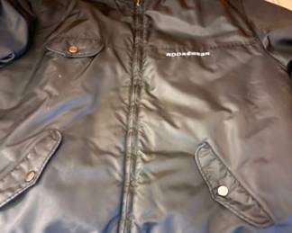 RocaWear Reversible Mens Nylon Bomber Jacket 2X